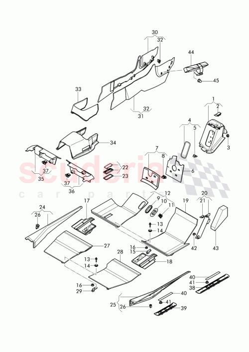 Part Diagram for Bentley 3Y1853842A