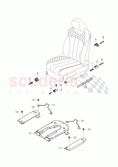 Part Diagram for Bentley 36A 885 659