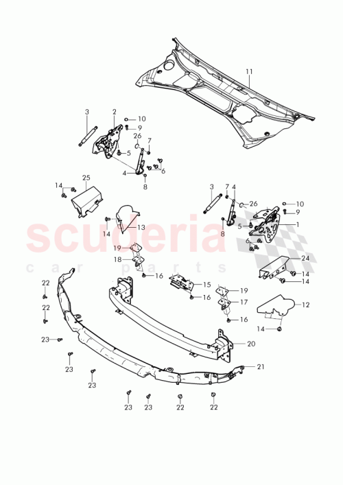 Part Diagram for Bentley 3W0 823 499