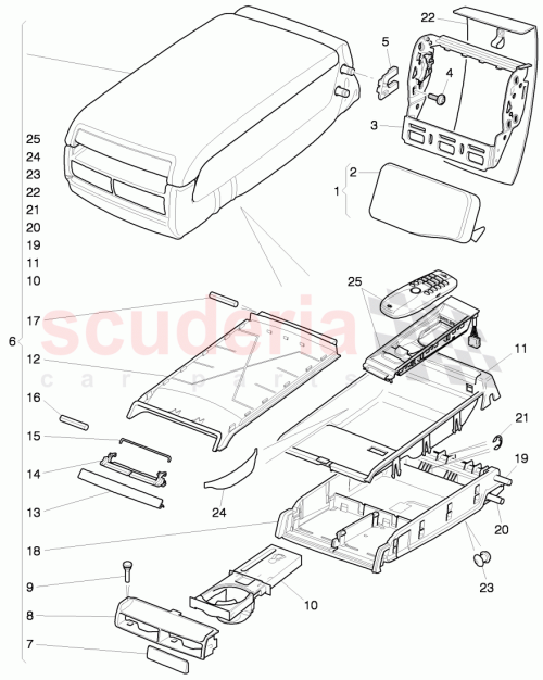 Part Diagram for Bentley 3W5885081P