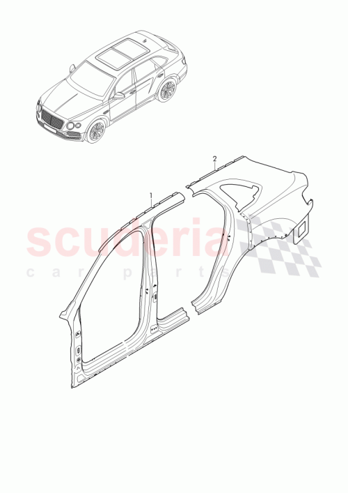 Part Diagram for Bentley 36A 898 311
