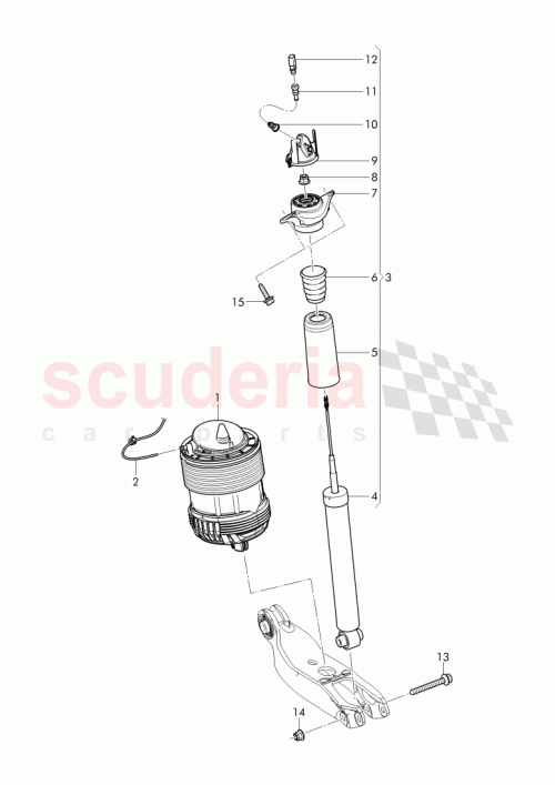 Part Diagram for Bentley 1J0973802