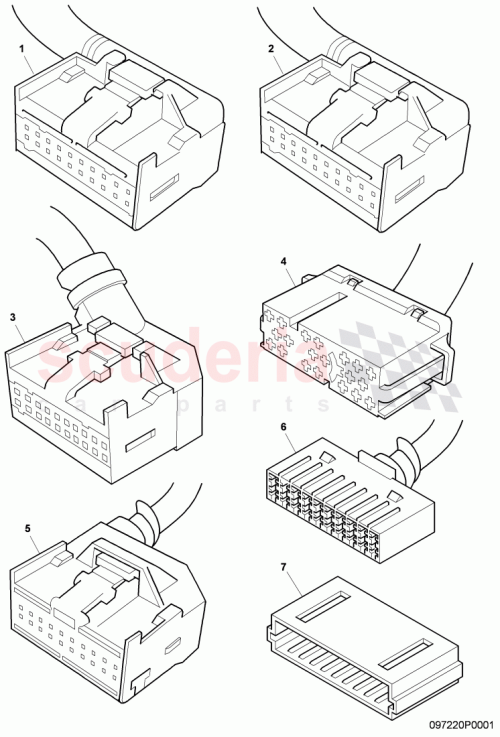 Part Diagram for Bentley 3W0972126