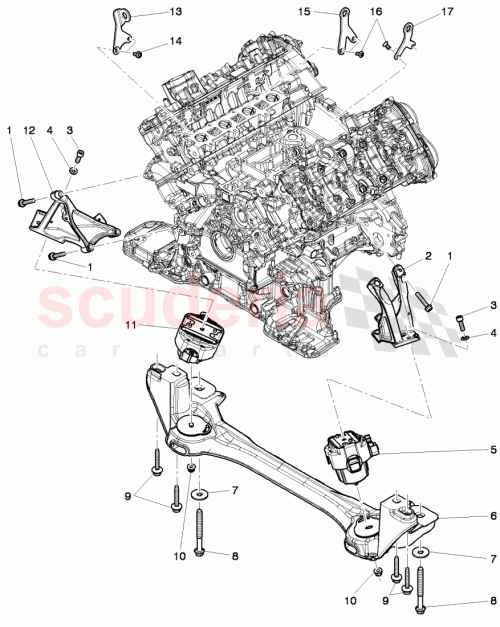 Part Diagram for Bentley 079 103 392