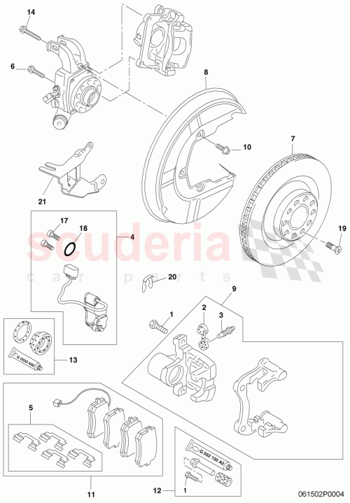 Part Diagram for Bentley 3W0698680E