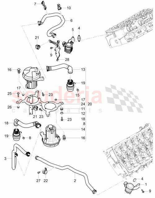 Part Diagram for Bentley 333955756A