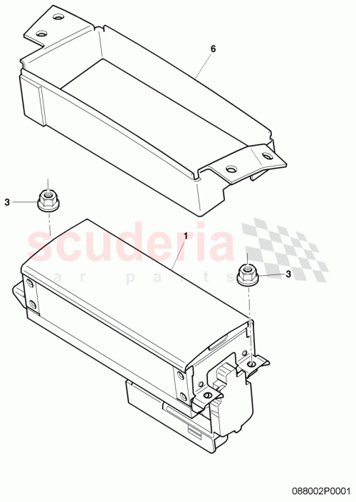 Part Diagram for Bentley 3W1 880 295 D