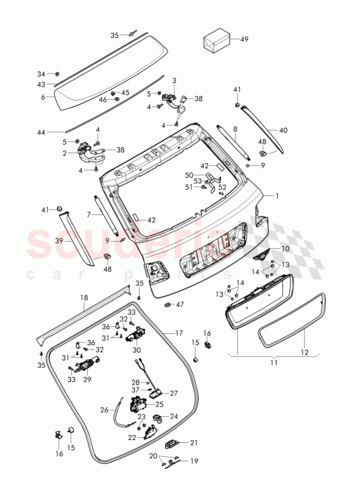 Part Diagram for Bentley N90511505