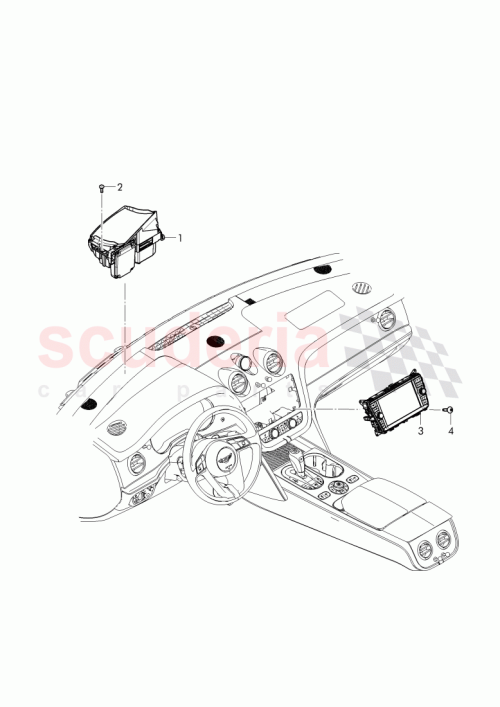 Part Diagram for Bentley 36B 919 617