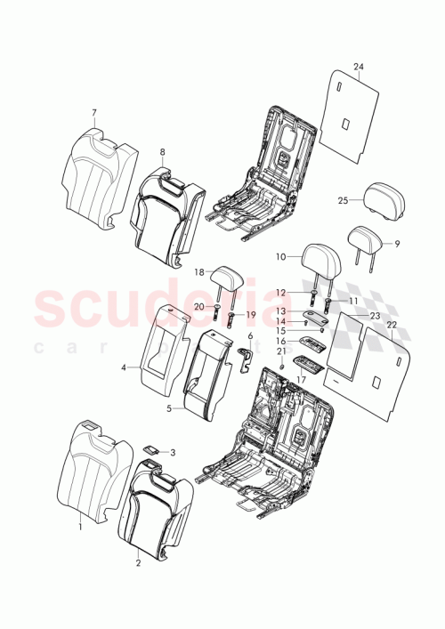 Part Diagram for Bentley 36A885777D