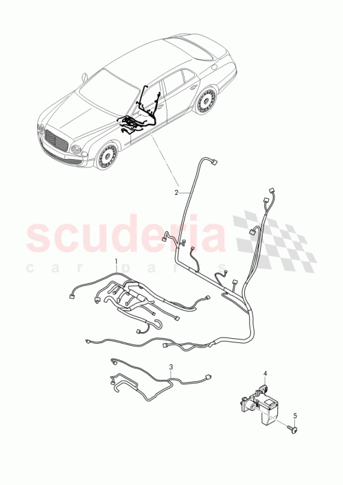 Part Diagram for Bentley 3Y1 971 079 K