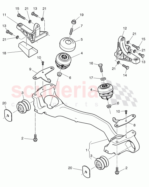 Part Diagram for Bentley WHT003242