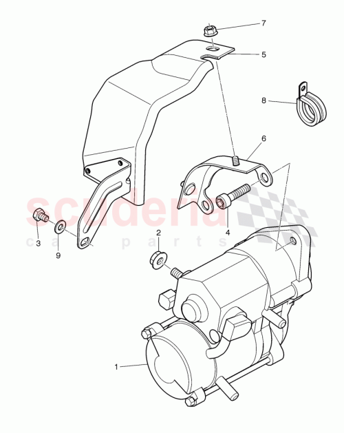 Part Diagram for Bentley 07V911023