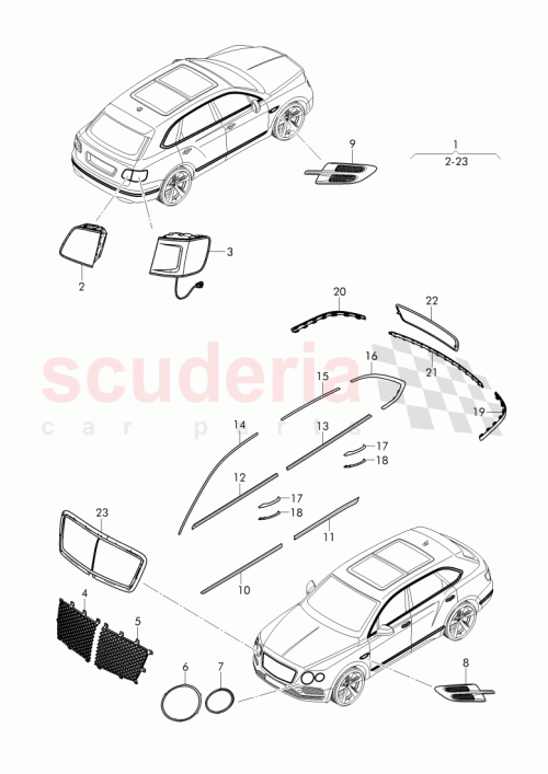 Part Diagram for Bentley 36A 837 379