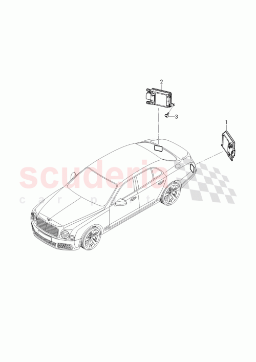 Part Diagram for Bentley 4G0 907 568 M