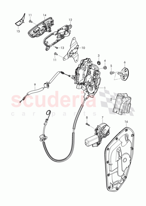 Part Diagram for Bentley 4M0 839 096
