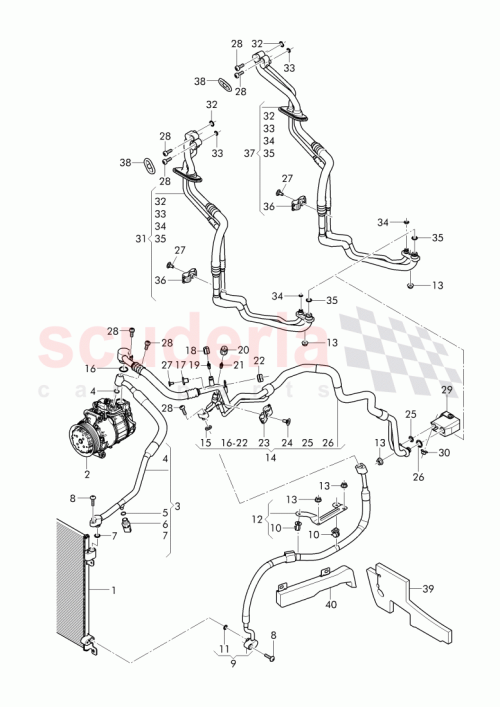 Part Diagram for Bentley 5Q0 816 581 A