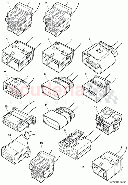 Part Diagram for Bentley 8E0937527