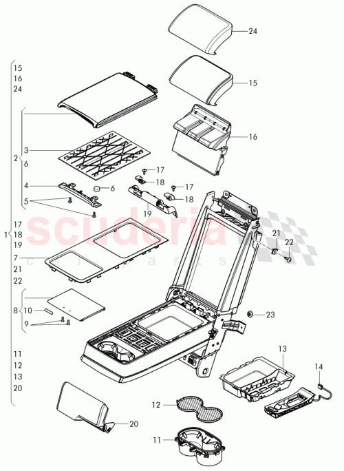 Part Diagram for Bentley 4W0 885 081