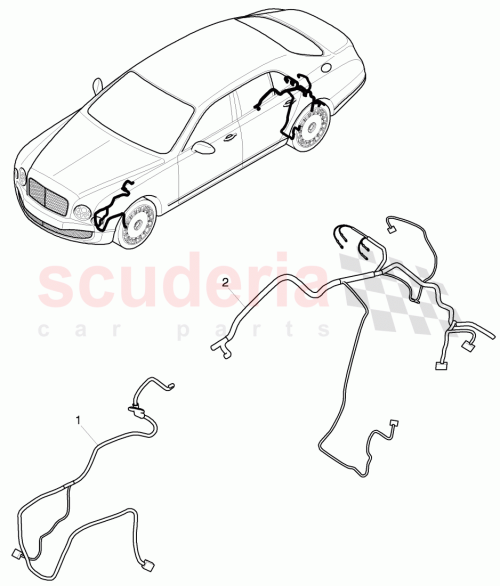 Part Diagram for Bentley 3Y0 971 561 H
