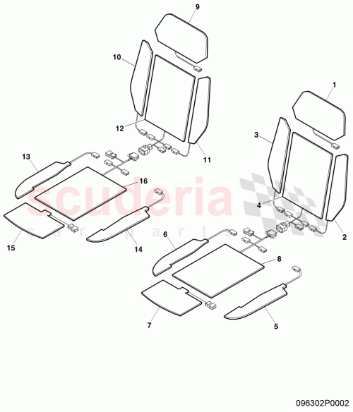 Part Diagram for Bentley 3W5963552AC
