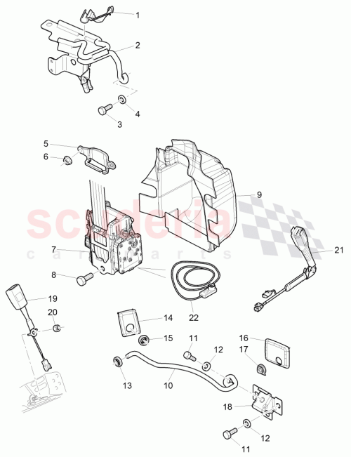 Part Diagram for Bentley WHT003233