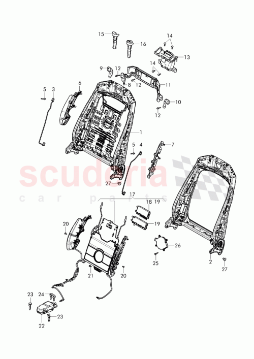 Part Diagram for Bentley N90511302