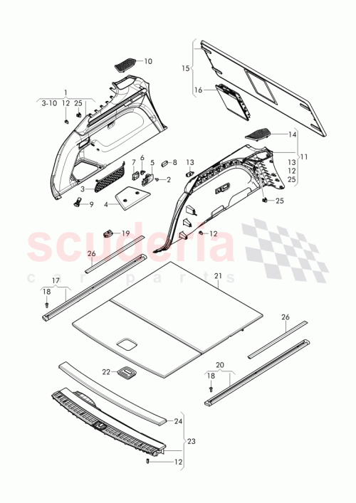 Part Diagram for Bentley 36A 863 880