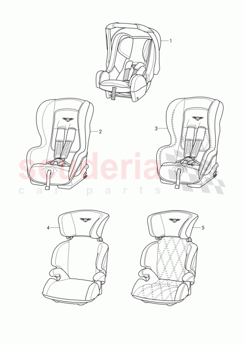 Part Diagram for Bentley RH40063