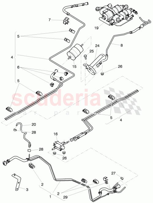 Part Diagram for Bentley N 101 980 01