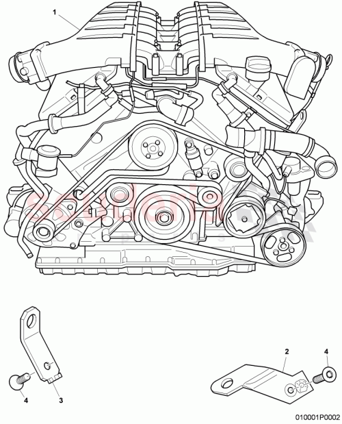Part Diagram for Bentley N90533101