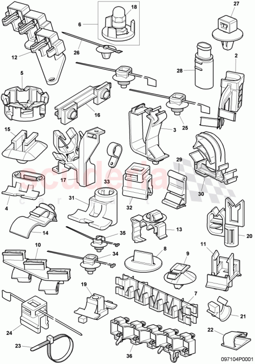 Part Diagram for Bentley 3D0907323