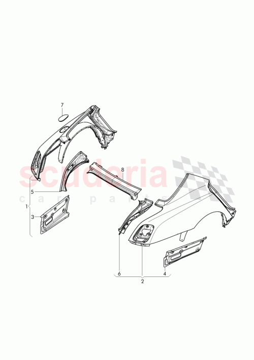 Part Diagram for Bentley 3Y5 809 603 B