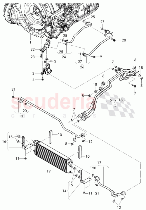 Part Diagram for Bentley 3W0 121 331