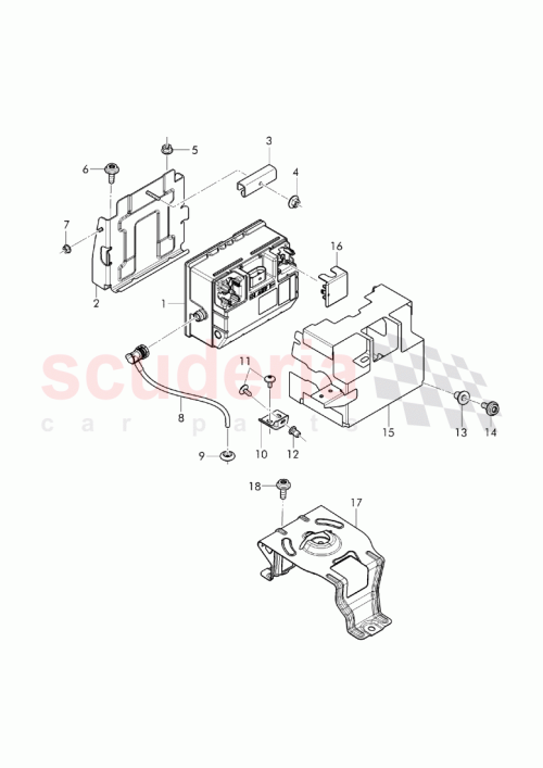 Part Diagram for Bentley 4M0 915 400