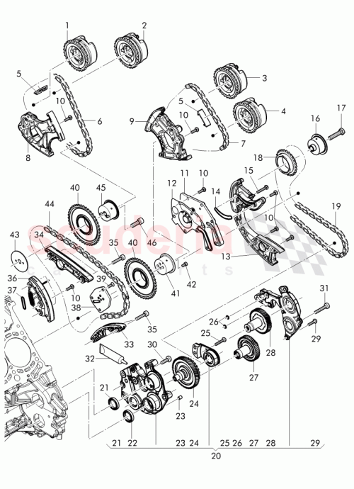 Part Diagram for Bentley N 105 540 02