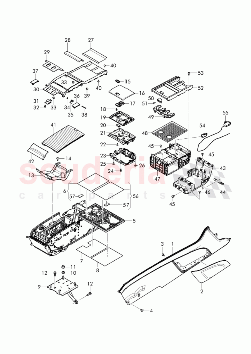 Part Diagram for Bentley 3Y4 868 841