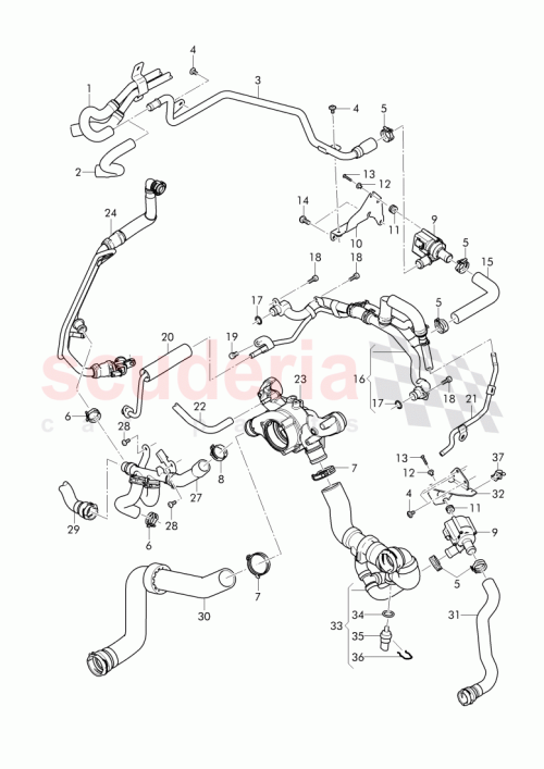 Part Diagram for Bentley N 105 464 03