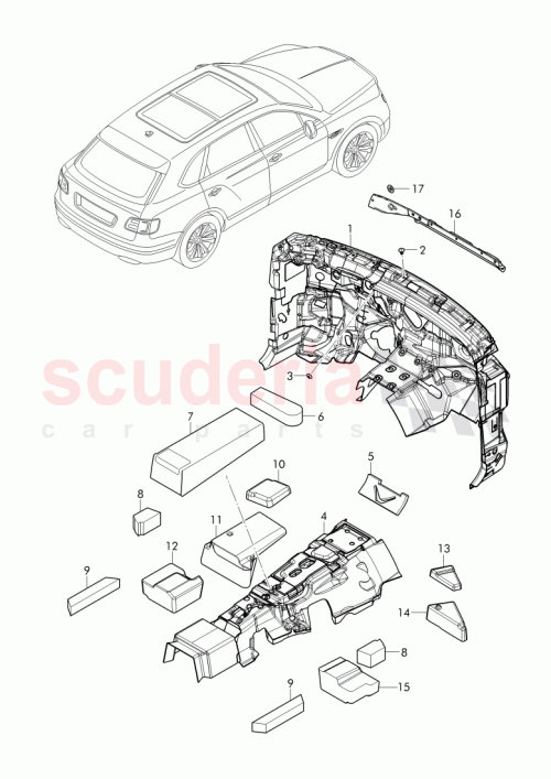 Part Diagram for Bentley N 904 037 01