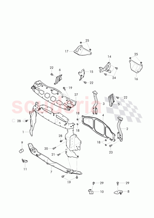 Part Diagram for Bentley 4W0 805 065 D