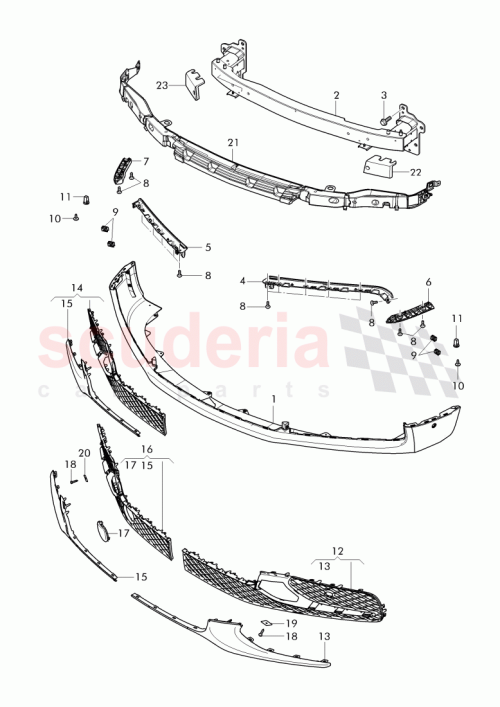 Part Diagram for Bentley 4W0 807 045 B