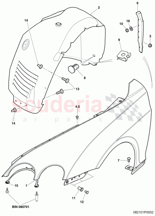 Part Diagram for Bentley N91121902