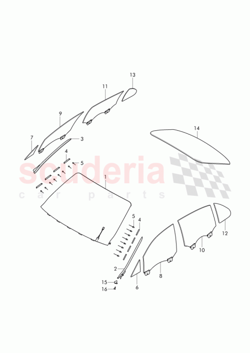 Part Diagram for Bentley 4W2 845 011 D