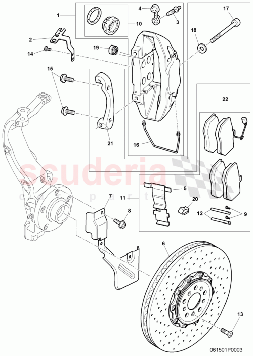 Part Diagram for Bentley 3W0 615 302 C