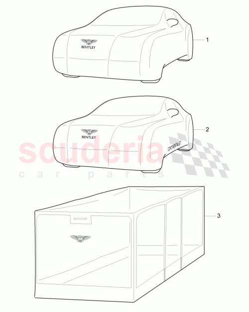 Part Diagram for Bentley 3W0 861 985 D