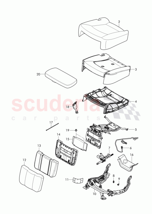 Part Diagram for Bentley 3Y4 863 576