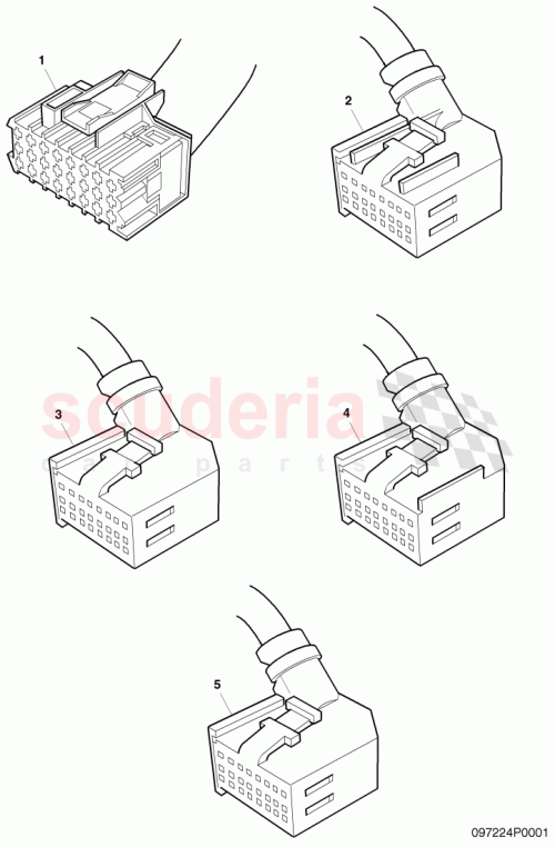 Part Diagram for Bentley 4A0972601