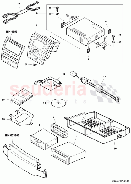 Part Diagram for Bentley 3W0 035 771