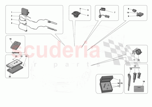 Part Diagram for Ferrari 000865295