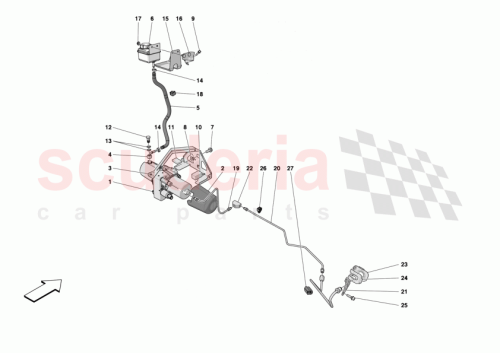 Part Diagram for Ferrari 809256